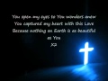 Jeremy Camp Beautiful One