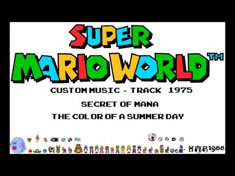 SMW Custom Music - Track 1975 (Secret Of Mana - The Color Of A Summer Day)