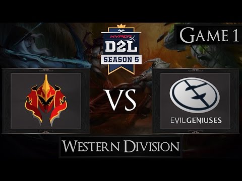 Dota 2 D2L NYX vs Evil Geniuses | Season 5