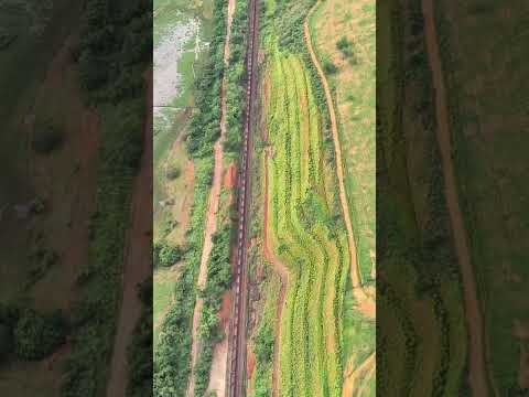 Cross de paramotor de São Gabriel da Palha-ES, até Timbúi, Fundão-ES. OLHA O TREM !!!