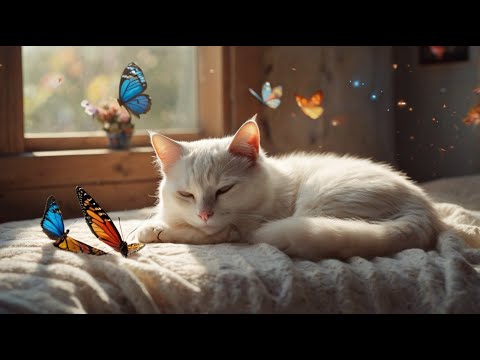 Music to Relax Cats, Stress Reliever, Calming Music, Deep Sleep Music,Cat Music