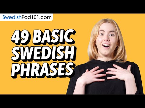 49 Basic Swedish Phrases for ALL Situations to Start as a Beginner