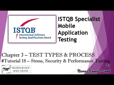 ISTQB Mobile Tester Introduction to ISTQB Mobile Tester Certification ISTQB Tutorials