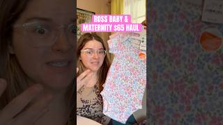 Ross maternity clothes and baby clothes haul for $65! #rossfinds #maternitystyle #pregnancy
