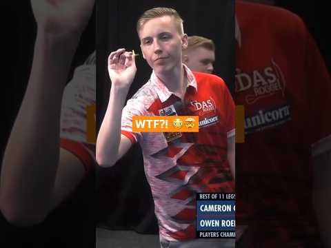 Verrückt: was für eine Wurftechnik 😳😳 #darts #shorts Darts Dart 🔥🎯