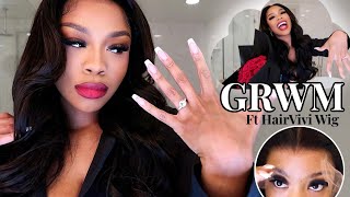 Manifesting my Husband, Valentine’s Day gist.. GRWM FT Hairvivi