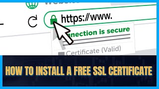 How to Install a Free SSL Certificate on Your infinityfree Website in Minutes