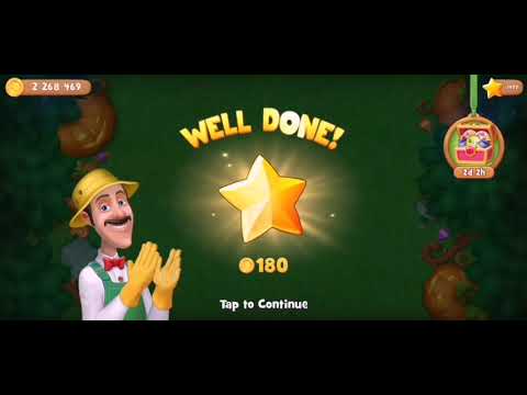 Gardenscapes halloween picture pumpkin 🎃(part 3)