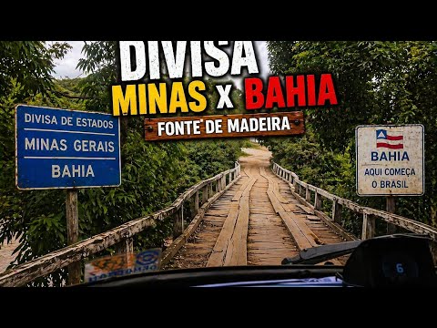 Estamos na divisa da Bahia com Minas Gerais