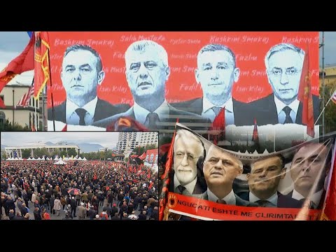 🔴Zemra e shqiptarëve rreh në Tiranë! Kombi ngrihet në mbrojtje të UÇK-së, mijëra në protestë