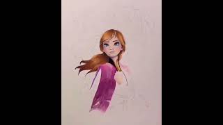 Frozen Character AKA Elsa Artwork | #ElsaArt #FrozenArt #FrozenArtwork