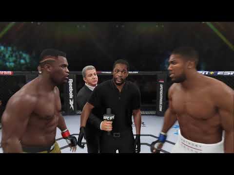Francis Ngannou vs. Anthony Joshua - EA Sports UFC 4 - Boxing Stars 🥊