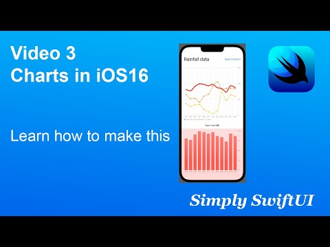 Video3 iOS16 Make a chart application - simple app to show data in two charts