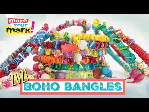 HOW to Make Jewelry - Boho Bangles 2021 - The New Friendship Bracelet