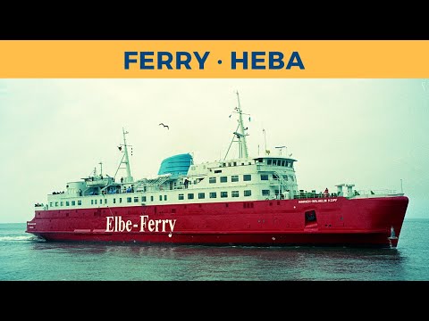 Classic Ferry Video 2003 - Last visit of ferry HEBA (ex PRINSESSE ELISABETH) in Bremerhaven