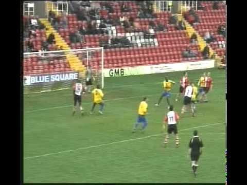woking fc 0 staines town fc 1 fa cup 4th qualifying round .season 2007.2008