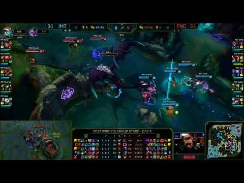 FNC Broxah Elder Steal Worlds 2017 Lol