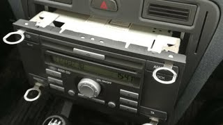 HOW TO REMOVE FORD RADIO - HOW TO REMOVE FORD FOCUS RADIO - RADIO REMOVAL TOOLS - FORD FOCUS