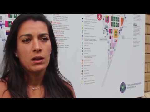 WIMBLEDON 2018 - Canal 9 SNT con VERONICA CEPEDE ROYG - EXCLUSIVA