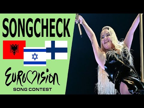 ESC Songcheck 2025 - Teil 1 mit Finnland, Israel und Albanien - Eurovision Vorschau [1]