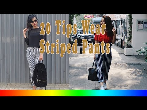 20 Style Tips On How To Wear Striped Pants