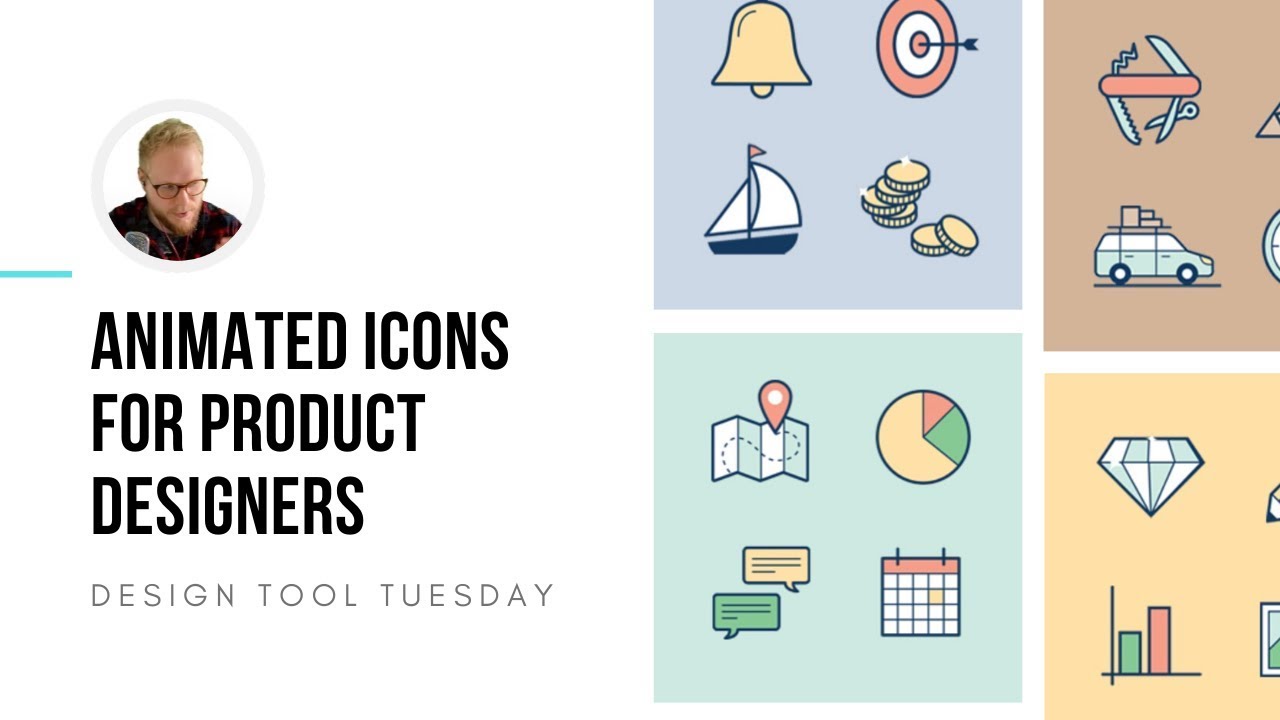 Animated Icons for Product Designers - Design Tool Tuesday, Ep43