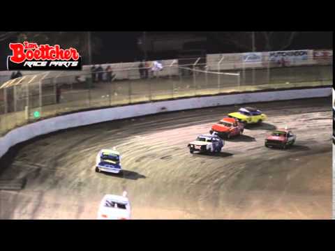 Junior Sedans - Heat 2 - King of the Ring - Toowoomba Speedbowl - 12.09.14