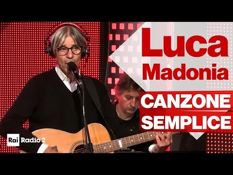 LUCA MADONIA dal vivo a Radio2 Social Club - "CANZONE SEMPLICE"