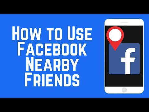 Part of a video titled How to Use Facebook Nearby Friends – Meet Up with Close By Friends