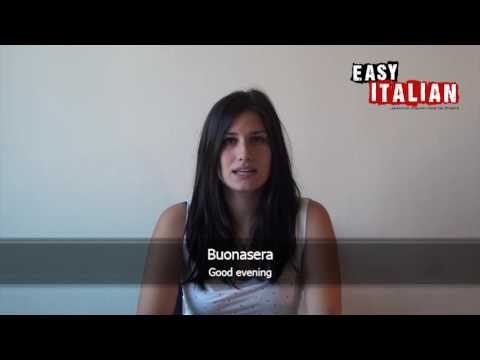10 phrases for saying hello and goodbye - Easy Italian Basic Phrases 2