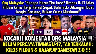 Download lagu KOCAK‼️ Komentar Org Malaysia Belum Percaya Timnas U17 Tak Terkalah, Lolos Pildun & Bantai Afgan 2-0 mp3