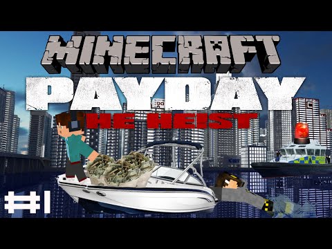 EPIC Minecraft Heist with Bain - Payday Adventure!