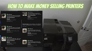 How To Make Money Reselling Printers Without Much Work.
