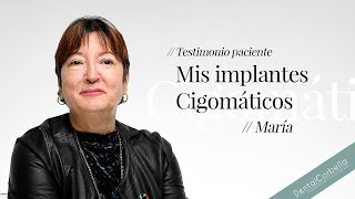 Los IMPLANTES CIGOMÁTICOS le cambiaron la VIDA a María 