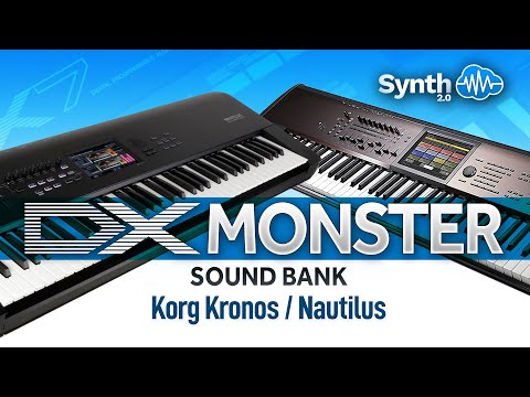 SSX016 - DX Monster - Korg Nautilus Series ( 9 banks ) - Video Preview 1