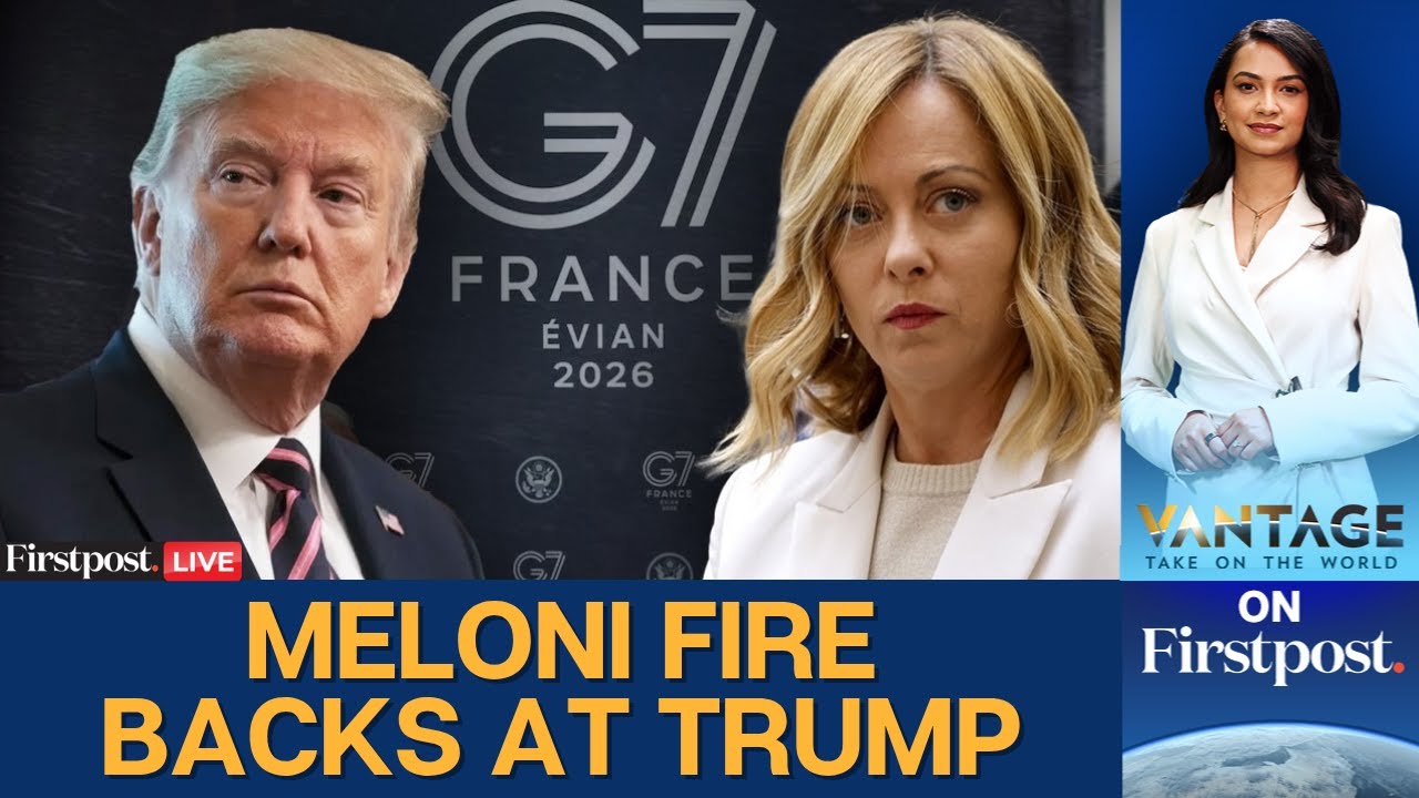 Meloni Fires Back After Trump Claims She ‘Begged’ for a Photo | Vantage LIVE