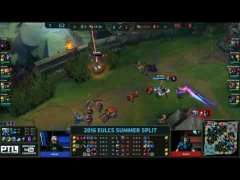 OG vs G2 - Incredible Soaz outplay