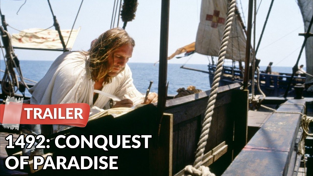 1492: Conquest of Paradise (1992) Trailer | G&eacute;rard Depardieu | Armand Assante - YouTube