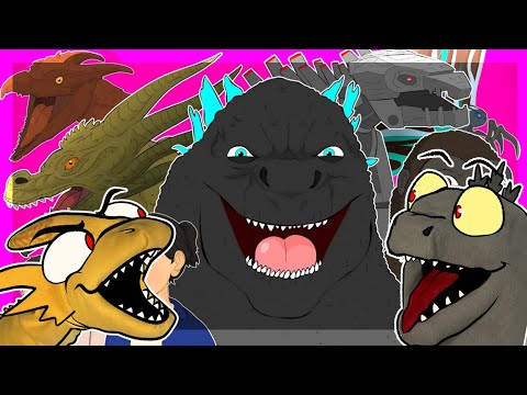 Godzilla & Ghidorah React to ♪ Entire GODZILLA THE MUSICAL Animated Song Series