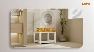 Modern Select Heavy-Duty Washer & Dryer Pedestals | WMS15 Series | LUMI