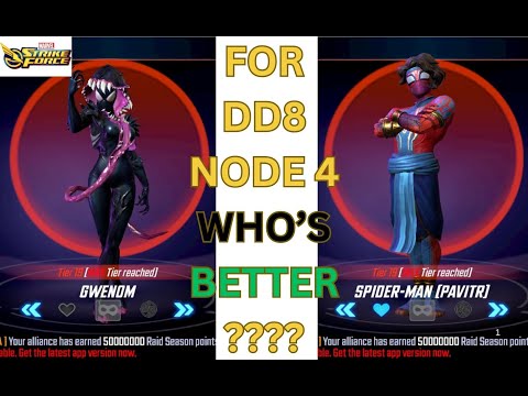 Dark Dimension 8 Node 4 day 10 part 1 As a F2P in MSF.