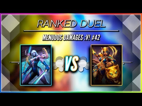 MENUDOS DAMAGES :V! #42 | Kali vs Bastet | Ranked Duel Diamante I | Smite