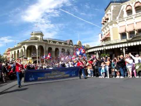 Superbowl MVP Drew Brees Celebrates at Walt Disney World Magic Kingdom, 2/8/2010