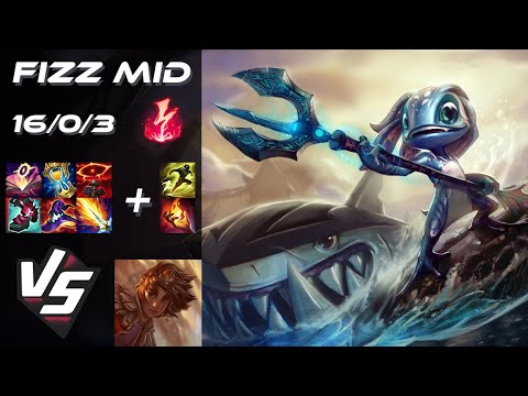 MID Fizz vs Taliyah - NA Grandmaster Patch 25.24