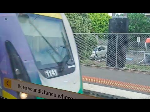 V/Line VLocity VL41 passing Glenbervie P1 (filmed from inside the train)