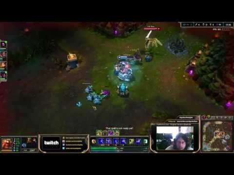 imaqtpie plays Gragas vs Kayle mid lane