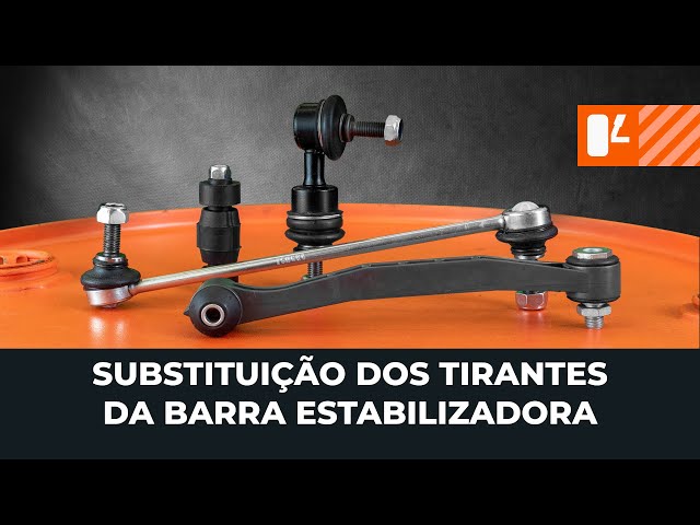 Assista a um guia em vídeo sobre como substituir Pendural da barra estabilizadora em PEUGEOT 405 (15B)