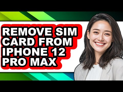 How to Remove Sim Card from Iphone 12 Pro Max - Step by Step