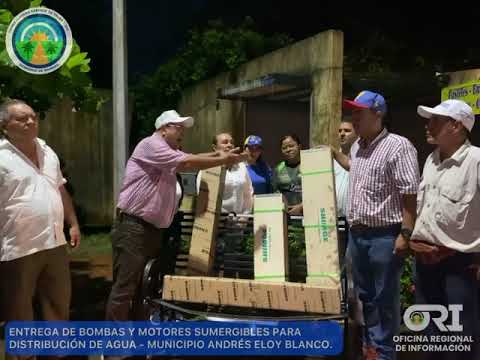 Barinas: Gobernador Sergio Garrido sigue trabajando en la rehabilitación de los pozos de agua.