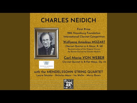 Clarinet Quintet In B-Flat Major, Op. 34: IV. Rondo. Allegro Giocoso